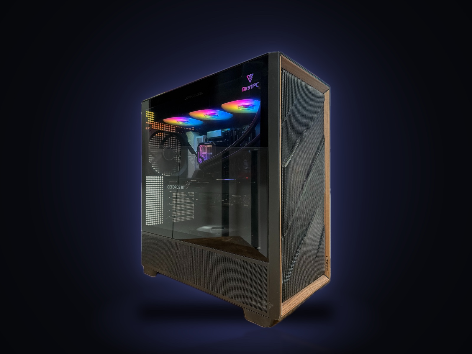 Игровой ПК i7-14700F, RTX 5060 Ti 16 ГБ, 32 ГБ DDR4, Antec Flux