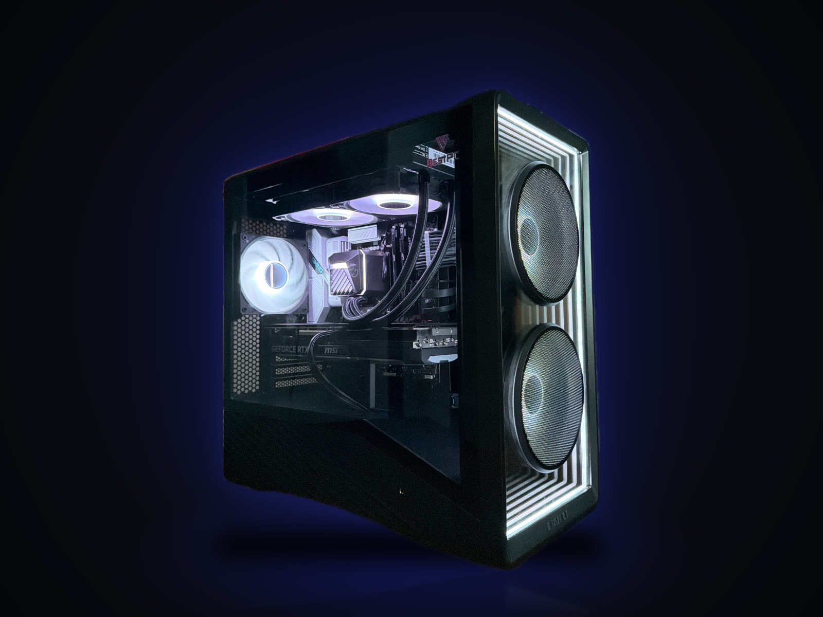 Игровой ПК i5-14400F, RTX 4070 Ti SUPER 16 ГБ MSI, 16 ГБ DDR4, Lian Li V150