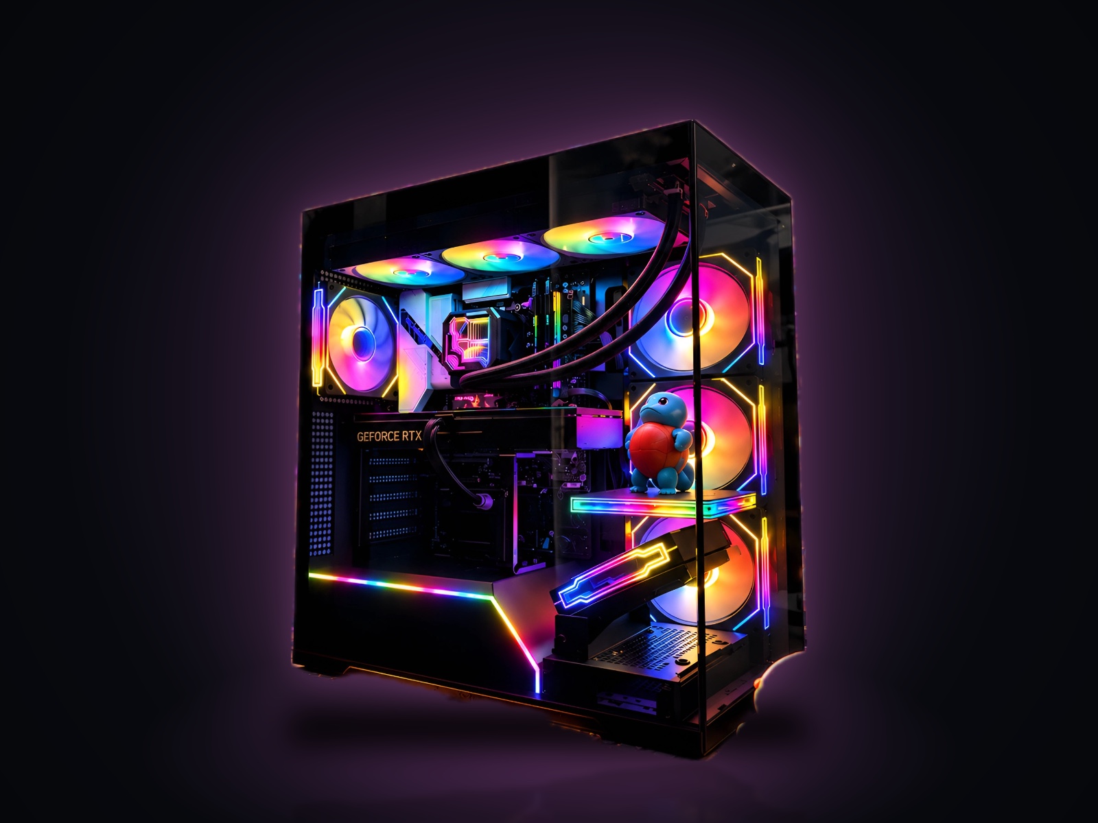 Игровой ПК i7-14700F, RTX 5060 Ti 16 ГБ, 32 ГБ DDR4, Crystal Z8G