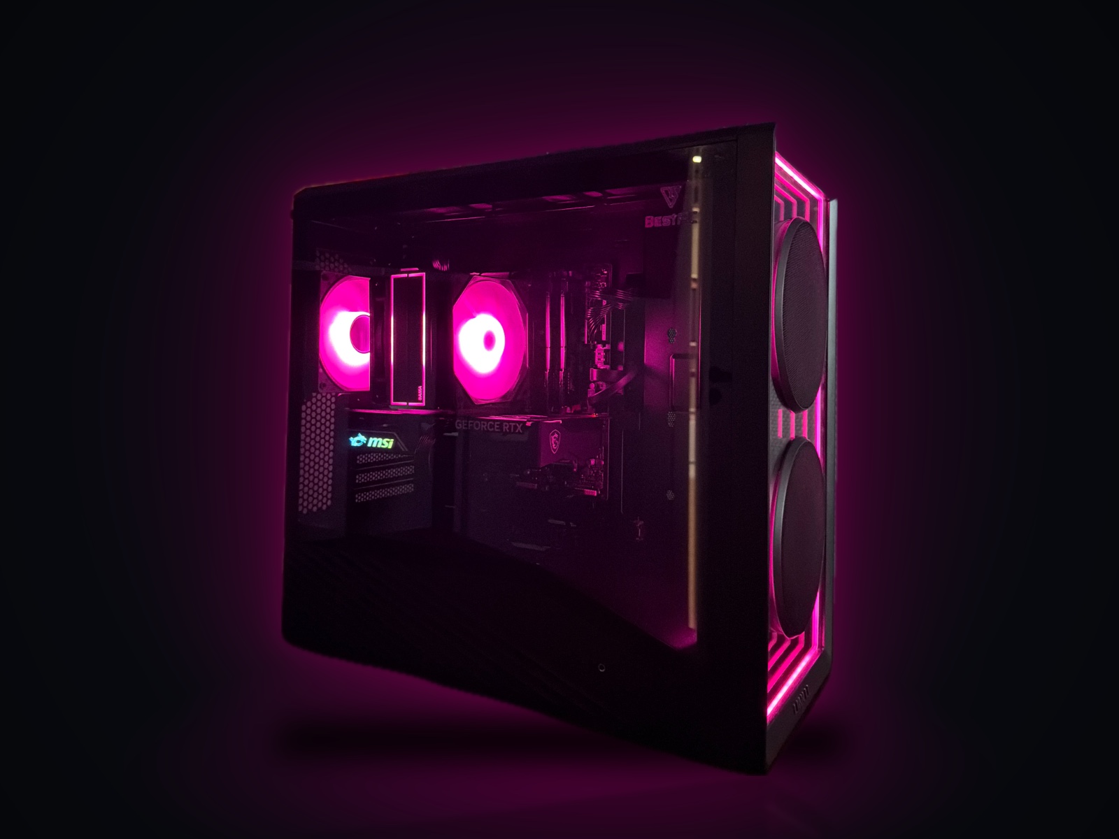 Игровой ПК i5-14400F, RTX 5060 8 ГБ MSI, 16 ГБ DDR4, Lian Li V150