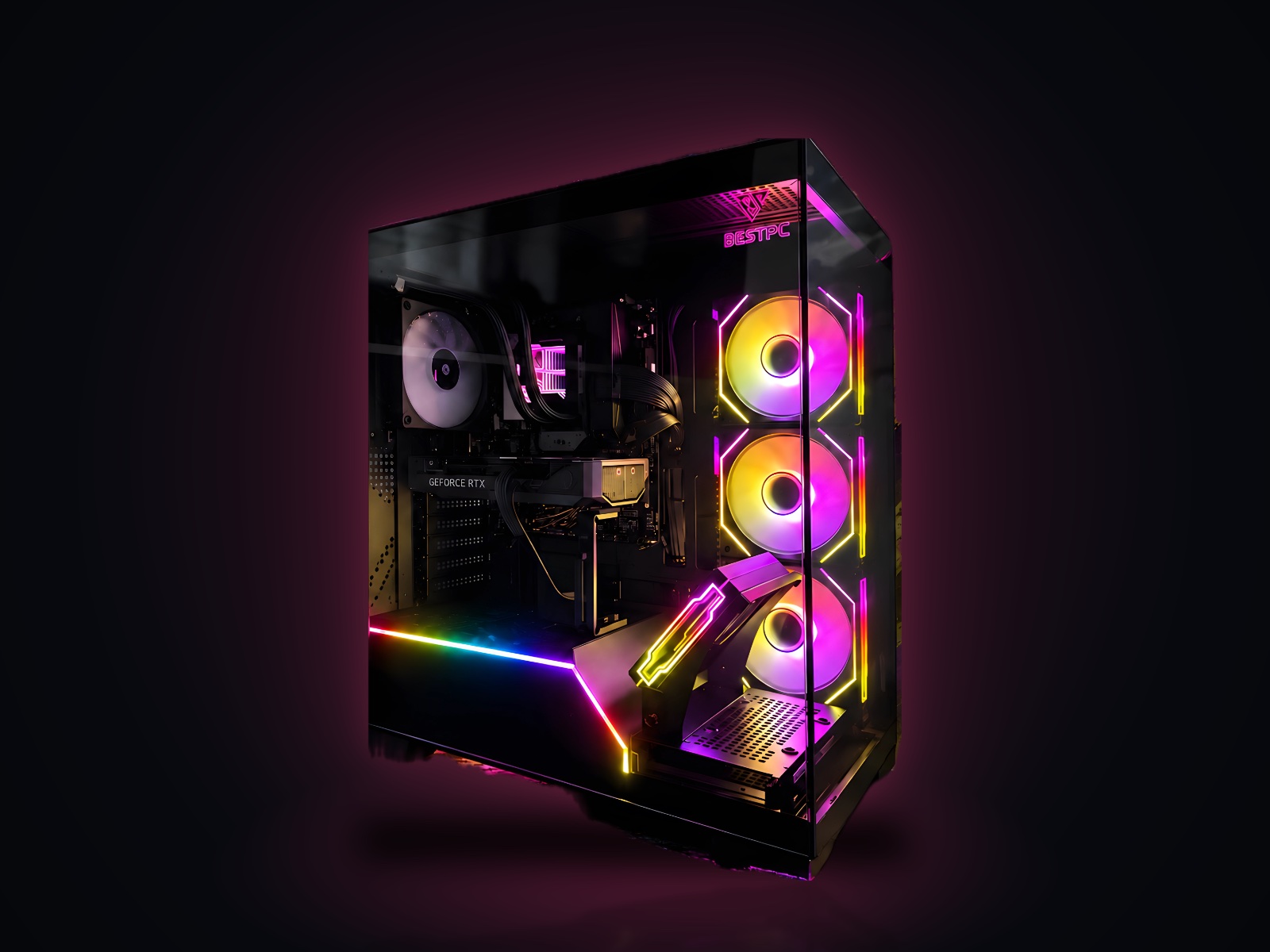 Игровой ПК Ryzen 5 7500F, RTX 5060 Ti 16 ГБ ZOTAC, 32 ГБ DDR5
