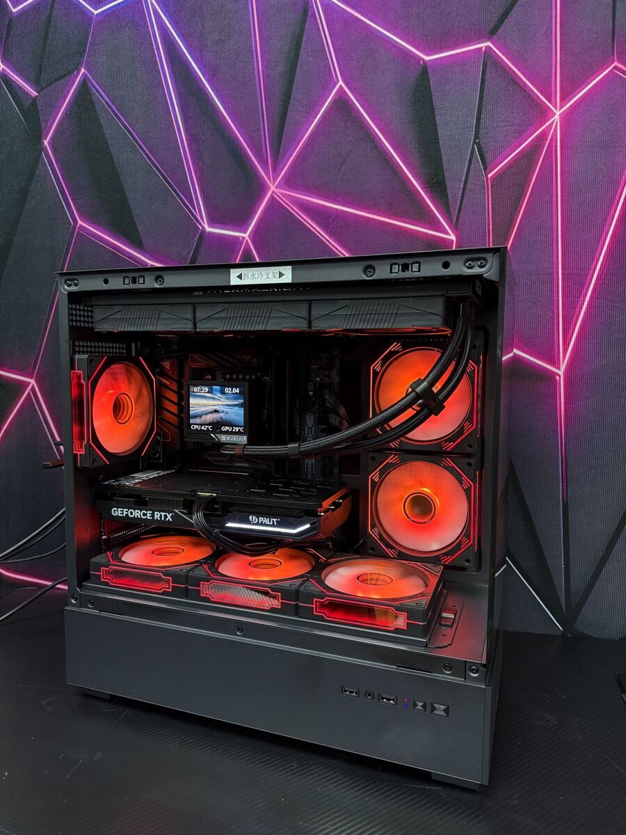 Игровой ПК Ryzen 5 7500f, RTX4070, DDR5 32 gb, M.2 1tb