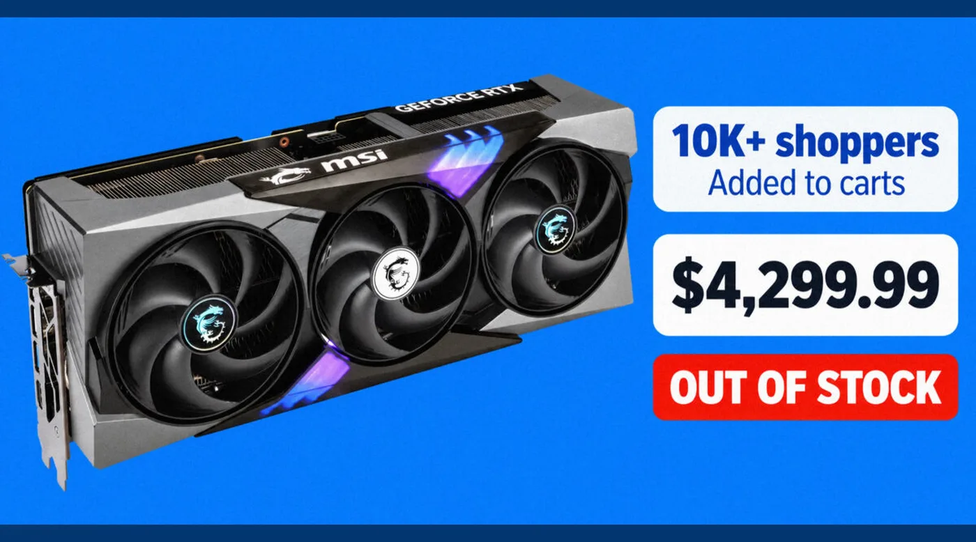 MSI GeForce RTX 5090 Gaming Trio OC: почему такая дорогая видеокарта так быстро разошлась