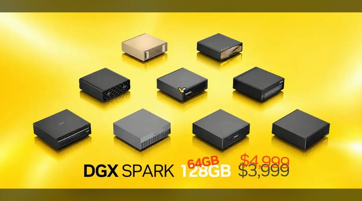 Nvidia выпустила новую версию мини-ПК DGX Spark