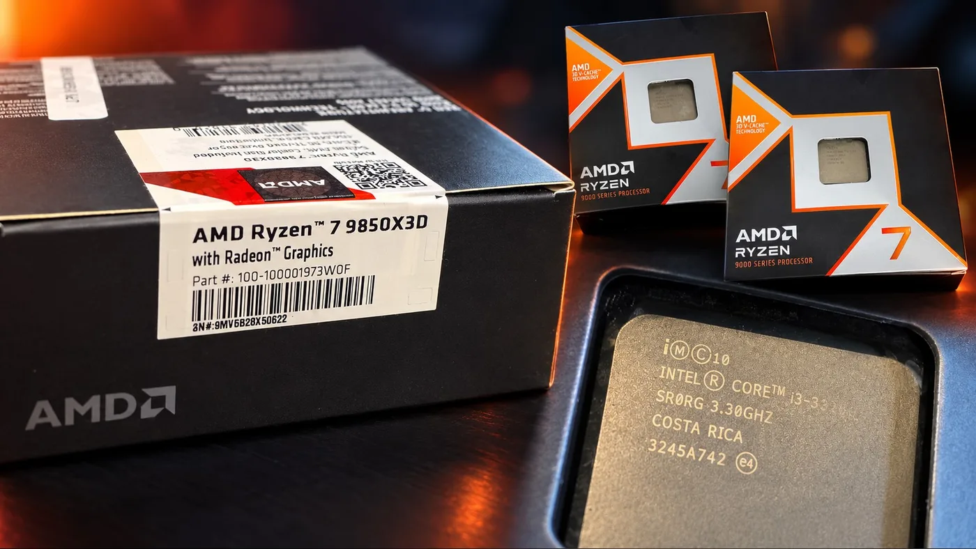 Покупатель дважды получил старый Intel Core i3 вместо Ryzen 7 9850X3D